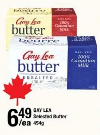 Arz Fine Foods Gay lea selected butter offer