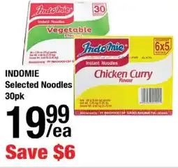 Arz Fine Foods Indomie selected noodles offer