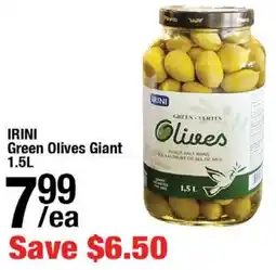 Arz Fine Foods Irini green olives giant offer