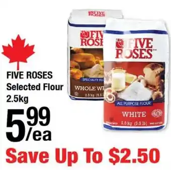 Arz Fine Foods Five roses selected flour offer