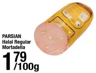 Arz Fine Foods Parsian halal regular mortadella offer