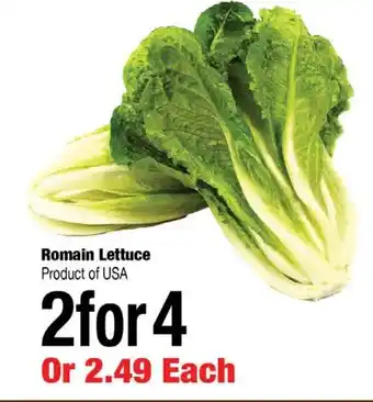 Arz Fine Foods Romain Lettuce offer