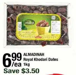 Arz Fine Foods Almadinah royal khodari dates offer