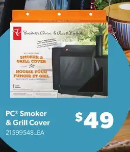 Loblaws PC SMOKER & GRILL COVER offer