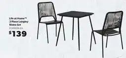 Loblaws LIFE AT HOME 3 PIECE LANGLEY BISTRO SET offer