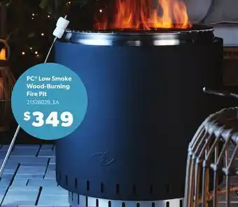 Loblaws PC LOW SMOKE WOOD-BURNING FIRE PIT offer