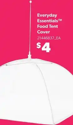 Loblaws EVERYDAY ESSENTIALS FOOD TENT COVER offer