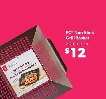 Loblaws PC NON STICK GRILL BASKET offer