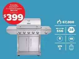 Loblaws EVERYDAY ESSENTIALS 5+1 BURNER PROPANE BBQ GRILL offer