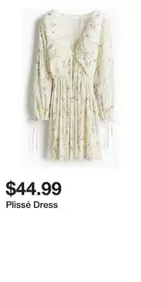 H&M Plissé Dress offer