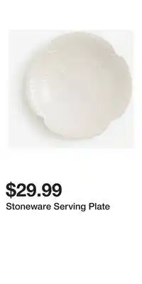 H&M Stoneware Serving Plate offer