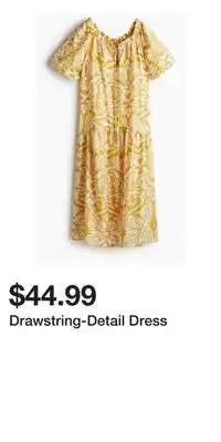 H&M Drawstring-Detail Dress offer