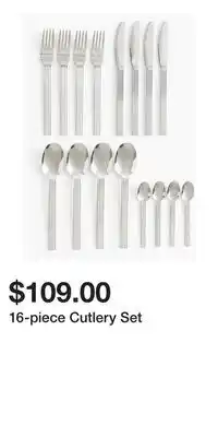 H&M 16-piece Cutlery Set offer