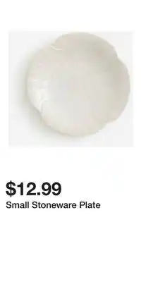 H&M Small Stoneware Plate offer