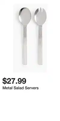 H&M Metal Salad Servers offer