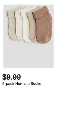 H&M 5-pack Non-slip Socks offer