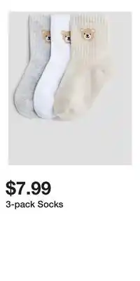 H&M 3-pack Socks offer