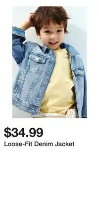 H&M Loose-Fit Denim Jacket offer