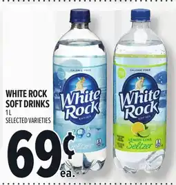 Metro WHITE ROCK SOFT DRINKS offer