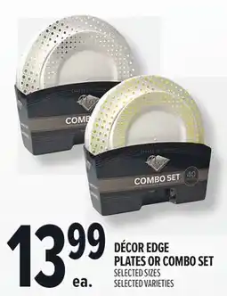 Metro DÉCOR EDGE PLATES OR COMBO SET offer