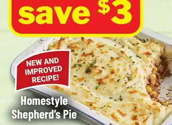 M & M Food Market Homestyle Shepherd's Pie offer