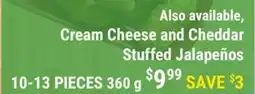 M & M Food Market Cream Cheese and Cheddar Stuffed Jalapeños offer