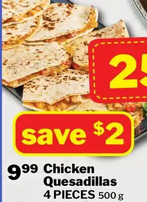 M & M Food Market Chicken Quesadillas offer