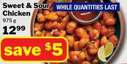 M & M Food Market Sweet & Sour Chicken offer