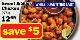 M & M Food Market Sweet & Sour Chicken offer