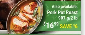 M & M Food Market Pork Pot Roast offer