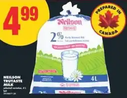 No Frills Neilson trutaste milk offer