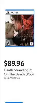 Walmart Death Stranding 2: On The Beach (PS5) offer