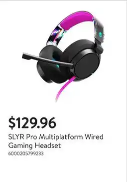 Walmart SLYR Pro Multiplatform Wired Gaming Headset offer