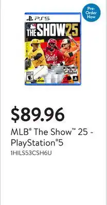 Walmart MLB The Show 25 - PlayStation 5 offer