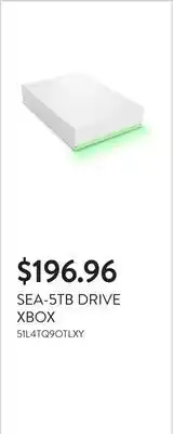 Walmart SEA-5TB DRIVE XBOX offer