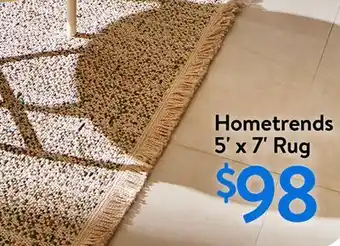 Walmart Hometrends 5'x7' Rug offer