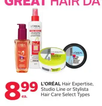 Rexall L'ORÉAL Hair Expertise, Studio Line or Stylista Hair Care offer