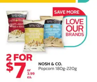 Rexall NOSH & CO. Popcorn offer