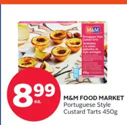 Rexall M&M FOOD MARKET Portuguese Style Custard Tarts offer