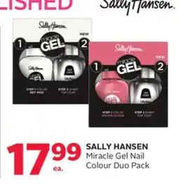 Rexall SALLY HANSEN Miracle Gel Nail Colour Duo Pack offer