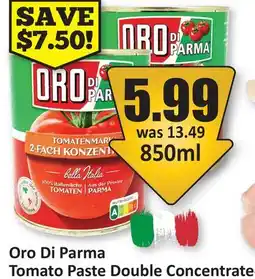 Starsky Oro Di Parma Tomato Paste Double Concentrated offer