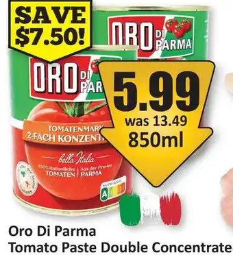 Starsky Oro Di Parma Tomato Paste Double Concentrated offer