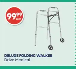 Wellwise by Shoppers DELUXE FOLDING WALKER Drive Medical offer