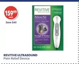 Wellwise by Shoppers REVITIVE ULTRASOUND Pain Relief Device offer