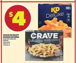 Independent City Market CRAVE OR KRAFT DINNER ENTRÉES, 200-340 G offer