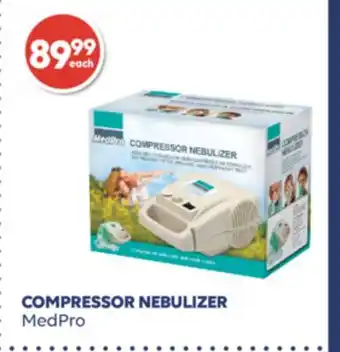 Wellwise by Shoppers MedPro COMPRESSOR NEBULIZER offer