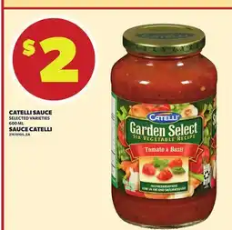 Independent City Market CATELLI SAUCE, 600 ML offer