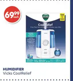 Wellwise by Shoppers HUMIDIFIER Vicks CoolRelief offer