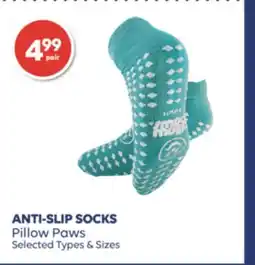 Wellwise by Shoppers ANTI SLIP SOCKS Pillow Paws offer