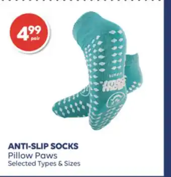 Wellwise by Shoppers ANTI SLIP SOCKS Pillow Paws offer